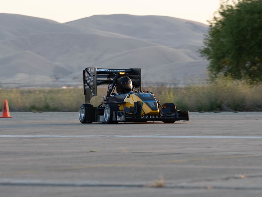 Spartan Racing competing at Formula SAE