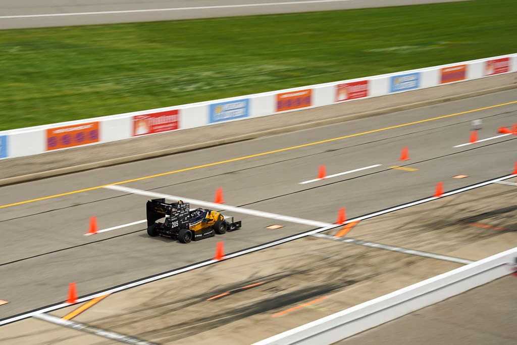 Spartan Racing car during endurance race